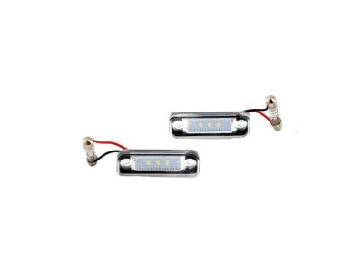 Πλαφονιέρα πίσω πινακίδας για Mercedes W211 E-CLASS (2001-2007) / W203 C-CLASS / W219 CLS, 69x23 mm - 2 τμχ.