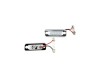 Πλαφονιέρα πίσω πινακίδας για Mercedes W211 E-CLASS (2001-2007) / W203 C-CLASS / W219 CLS, 69x23 mm - 2 τμχ.