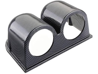 Κονσόλα - βάση για 2 όργανα μέτρησης 52 mm - carbon