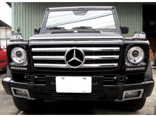 Φώτα ημέρας για Mercedes W461 / W463 G-CLASS (1989-2010) - ασημένια σετ 2τμχ.