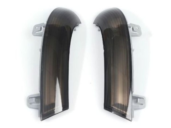 Τρεχούμενα led φλας για καθρέφτες για VW Golf 5 / Golf 5 plus / Jetta / Passat (2001-2011) / Sharan (2003-2010) / Seat Alhambra / Skoda Superb - φιμέ - σετ 2τμχ.