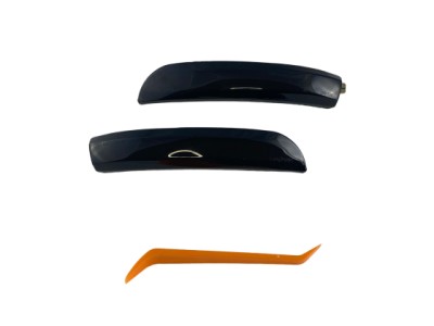 Τρεχούμενα led φλας για καθρέφτες για Ford Kuga (2013-2018), Ecosport (2013-2018), Escape - φιμέ με τρεχούμενο φλας - σετ 2τμχ.