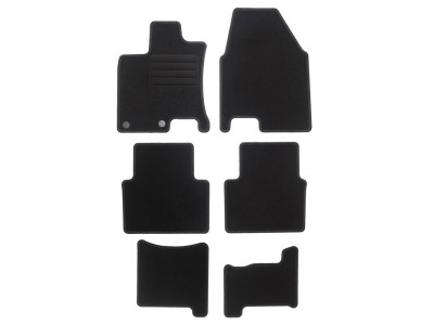 Πατάκια μοκέτα για Nissan Qashqai I +2 2008-2013 - Texer Basic - 6τμχ.