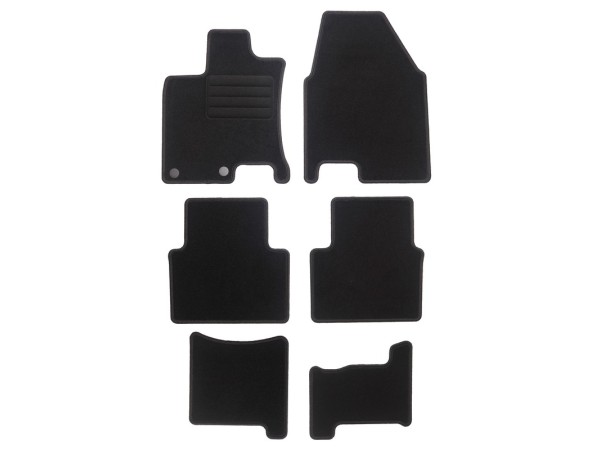 Πατάκια μοκέτα για Nissan Qashqai I +2 2008-2013 - Texer Basic - 6τμχ.