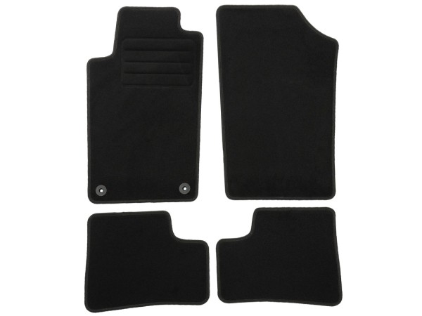 Πατάκια μοκέτα για Peugeot 206+ 2009-2012 - Texer Basic - 4τμχ.