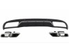 Προφυλακτήρας εμπρός για Mercedes C-class W205 (2014+) - AMG look - με diffuser και μπούκες
