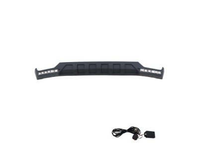 Spoiler εμπρός προφυλακτήρα με φώτα ημέρας για Mercedes W461 / W463 G-CLASS (1989-2010) - Brabus Design
