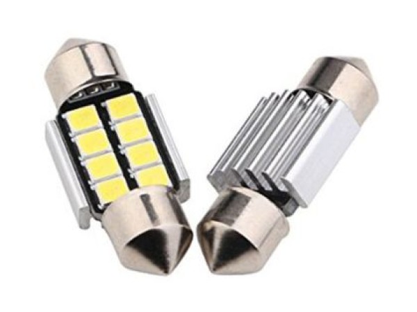 Led λάμπα για πλαφονιέρα CANBUS με 8 SMD led - 1τμχ.