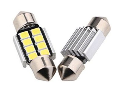 Led λάμπα για πλαφονιέρα CANBUS με 8 SMD led 36 mm - 1τμχ.