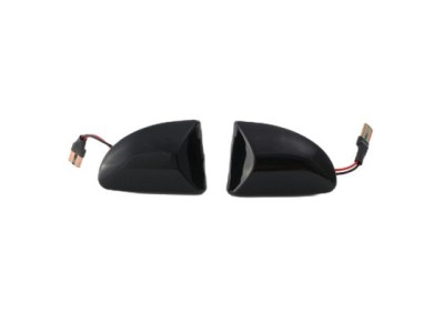 Led φλας φτερού για Smart Fortwo W451 (2007-2017) - φιμέ με τρεχούμενο φλας - σετ 2τμχ.