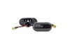 Led φλας φτερού για Nissan Navara, Pathfinder (2005+), Micra (2003+), Note, Qashqai (2007+) - φιμέ με τρεχούμενο φλας - σετ 2τμχ.