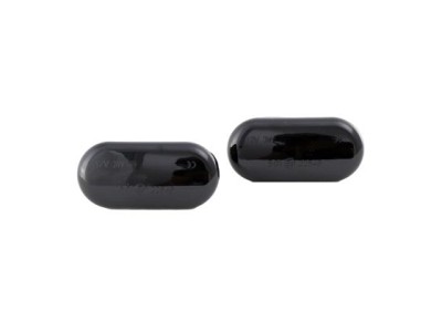 Led φλας φτερού για Nissan Navara, Pathfinder (2005+), Micra (2003+), Note, Qashqai (2007+) - φιμέ με τρεχούμενο φλας - σετ 2τμχ.