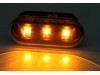 Led φλας φτερού για Vw / Ford / Seat - μαύρα - σετ 2τμχ.