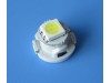 Led λάμπα τύπου T3 2W κόκκινη - 1τμχ.