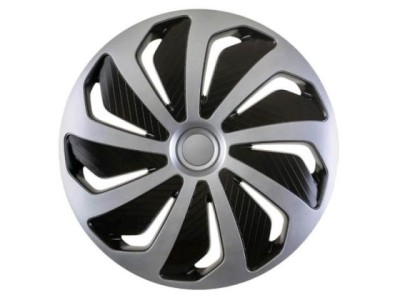 Τάσια Versaco Wind Ασημί / Μαύρο - 15'' σετ - 4τμχ.