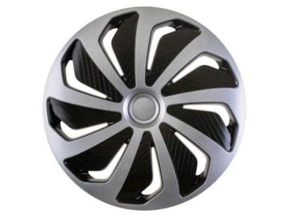 Τάσια Versaco Wind Ασημί / Μαύρο - 15'' σετ - 4τμχ.
