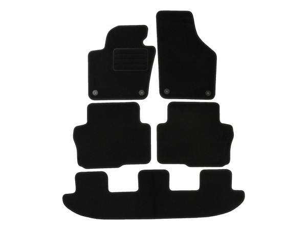 Πατάκια μοκέτα για Volkswagen Sharan II 2010-2022 7m - Texer Basic - 5τμχ.