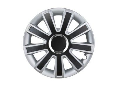 Τάσια Leoplast Flash ασημί / μαύρο - 16" ιντσών - 4τμχ.