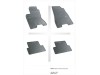 Λαστιχένια πατάκια Frogum για Nissan X-Trail (2007-2014) - 4τμχ.
