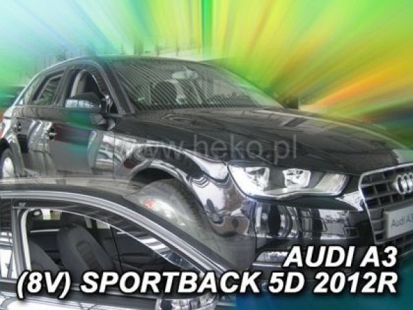 Ανεμοθραύστες Heko για Audi A3 (2012+) 5 πορτο / sportback - 4 τμχ. εμπρός και πίσω