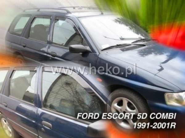 Ανεμοθραύστες Heko για Ford Escort / Orion (1986-1990) sedan - 4 τμχ. εμπρός και πίσω