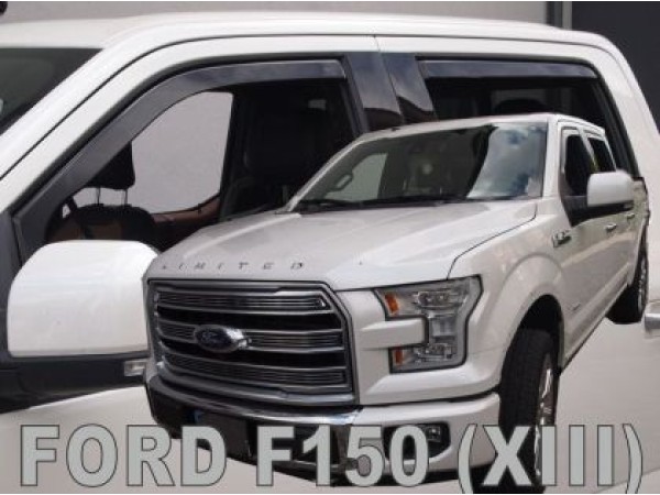 Ανεμοθραύστες Heko για FORD F150 XLT 4D (2014+) - 4 τμχ. εμπρός και πίσω
