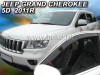 Ανεμοθραύστες Heko για Jeep Grand Cherokee (2011+) 5 πορτο - 2 τμχ. εμπρός