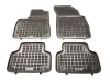 Λαστιχένια πατάκια Rezaw-Plast για AUDI Q7 4M (2015+) - 7 seats, designed to two rows of seats - τύπου σκαφάκι - 4τμχ.