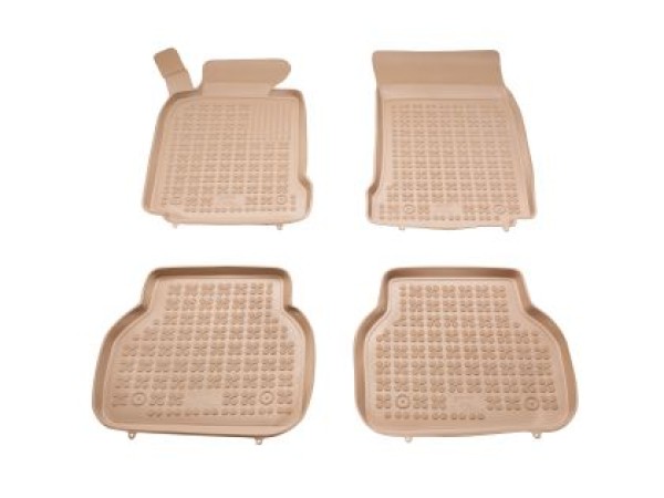Λαστιχένια πατάκια Rezaw-Plast για BMW σειρά 5 E39 (1996-2003) - τύπου σκαφάκι - μπεζ - 4τμχ. Λαστιχένια πατάκια Rezaw-Plast για BMW σειρά 5 E39 (1996-2003) - τύπου σκαφάκι - μπεζ - 4τμχ.