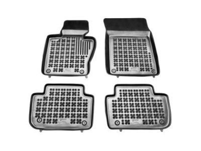 Λαστιχένια πατάκια Rezaw-Plast για BMW X3 E83 (2003-2010) τύπου σκαφάκι - 4τμχ.