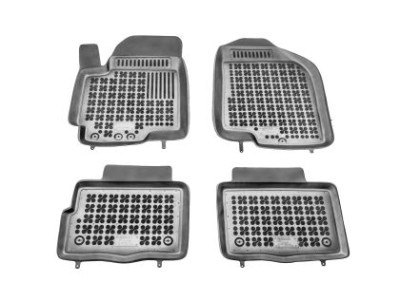 Λαστιχένια πατάκια Rezaw-Plast για Kia Soul (2009-2014) - τύπου σκαφάκι - 4τμχ.