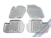 Λαστιχένια πατάκια Rezaw-Plast για Citroen C4 (2004-2010) / (2010-2017) / Peugeot 307 (2001-2011) - τύπου σκαφάκι - 4τμχ. -γκρι
