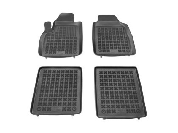 Λαστιχένια πατάκια Rezaw-Plast για FIAT Panda II (2003-2012) - τύπου σκαφάκι - 4τμχ.