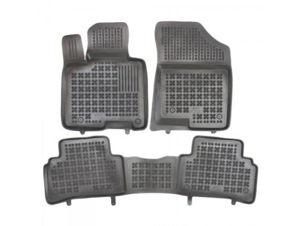 Λαστιχένια πατάκια Rezaw-Plast για Hyundai Tucson (2018+) / Kia Sportage (2020+) - τύπου σκαφάκι - 3τμχ.
