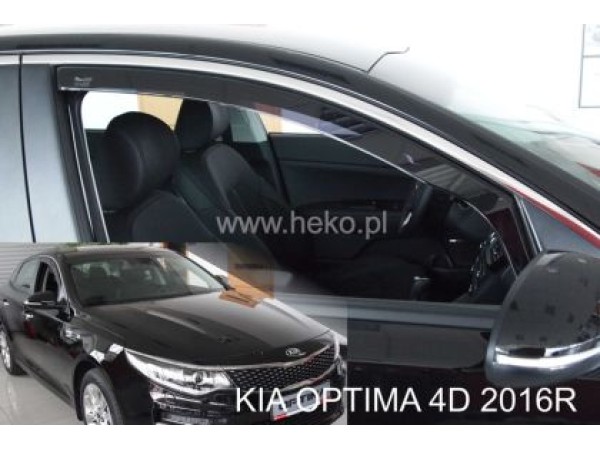 Ανεμοθραύστες Heko για Kia Optima (2016+) sedan - 2 τμχ. εμπρός