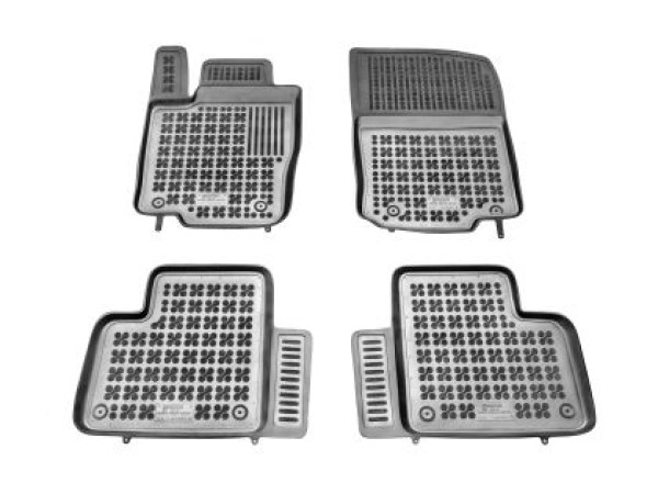 Λαστιχένια πατάκια Rezaw-Plast για Mercedes ML W166 (2011+) / GL X166 (2012+) / GLE - τύπου σκαφάκι - 4τμχ.