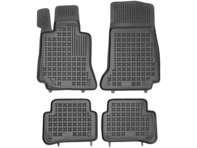 Λαστιχένια πατάκια Rezaw-Plast για Mercedes W213 E-Class (2016-2023) - τύπου σκαφάκι - 4τμχ.