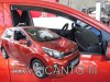 Ανεμοθραύστες Heko για Kia Picanto III 5D (2017+) - 2 τμχ. εμπρός