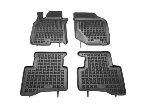 Λαστιχένια πατάκια Rezaw-Plast για Nissan X-Trail (2001-2007) - τύπου σκαφάκι - 4τμχ.