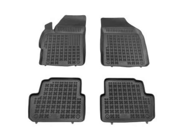 Λαστιχένια πατάκια Rezaw-Plast για CHEVROLET Spark III (2012-2015) - facelifting - τύπου σκαφάκι - 4τμχ.
