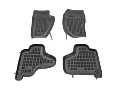 Λαστιχένια πατάκια Rezaw-Plast για Jeep Cherokee (2008+) - τύπου σκαφάκι - 4τμχ.