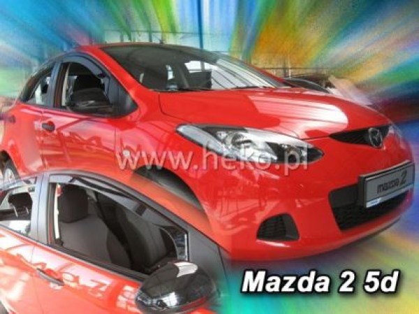 Ανεμοθραύστες Heko για Mazda 2 (2009-2014) 5 πορτο - 2 τμχ. εμπρός