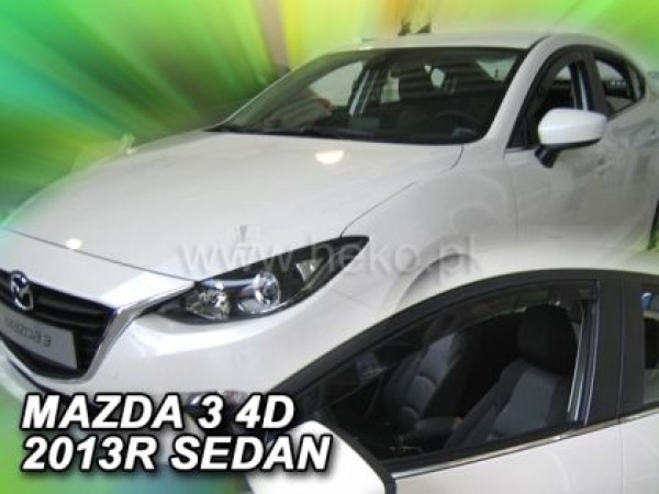 Ανεμοθραύστες Heko για Mazda 3 (2013-2018) 5 πορτο , sedan - 2 τμχ. εμπρός