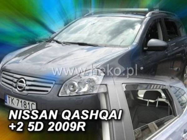 Ανεμοθραύστες Heko για Nissan Qashqai (+2) (2008-2013) 5 πορτο - 4 τμχ. εμπρός και πίσω