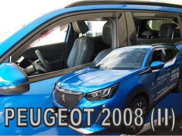 Ανεμοθραύστες Heko για PEUGEOT 2008 / E-2008 II 5D (2019+) - 4 τμχ. εμπρός και πίσω