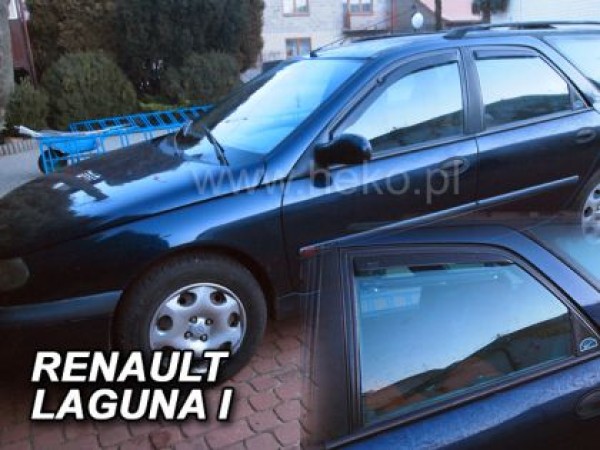 Ανεμοθραύστες Heko για Renault Laguna (1994-2001) - 4 τμχ εμπρός και πίσω