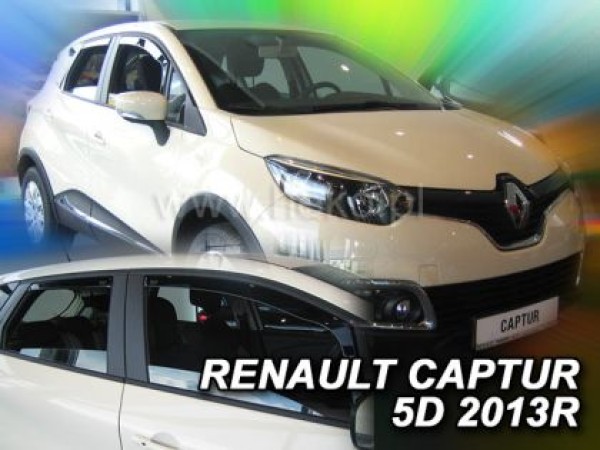 Ανεμοθραύστες Heko για Renault Captur (2013-2020) - 4 τμχ εμπρός και πίσω