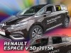 Ανεμοθραύστες Heko για Renault Espace (2014+) - 4 τμχ. εμπρός και πίσω