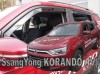 Ανεμοθραύστες Heko για SSANGYONG KORANDO IV (2019+) - 4 τμχ. εμπρός και πίσω