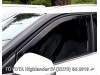 Ανεμοθραύστες Heko για Toyota Highlander IV (XU70) 5D (2019+) - 2 τμχ. εμπρός